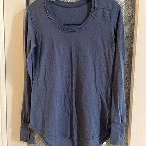 COPY - Niyama Sol Long Sleeved Blue Top Small